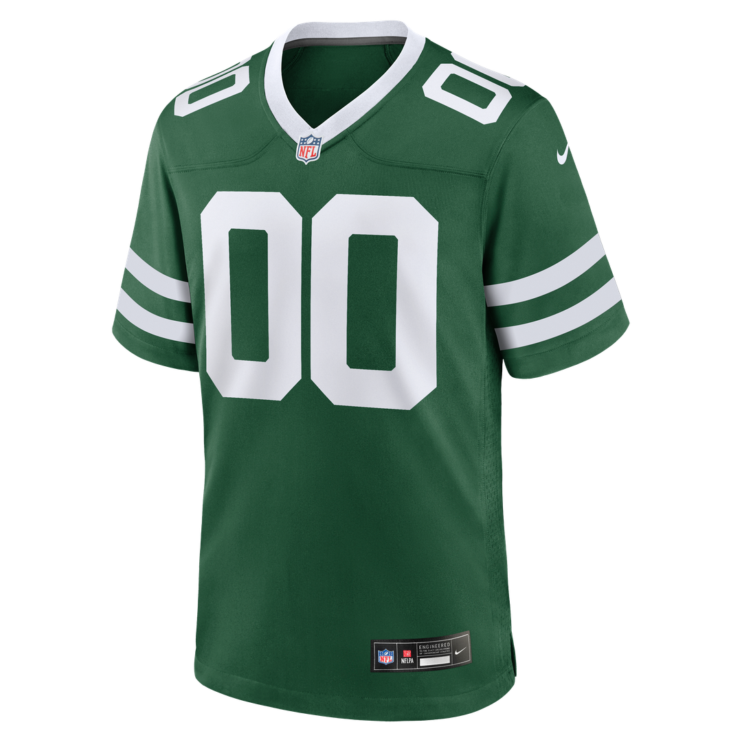 New York Jets Nike Legacy Green Custom Jersey