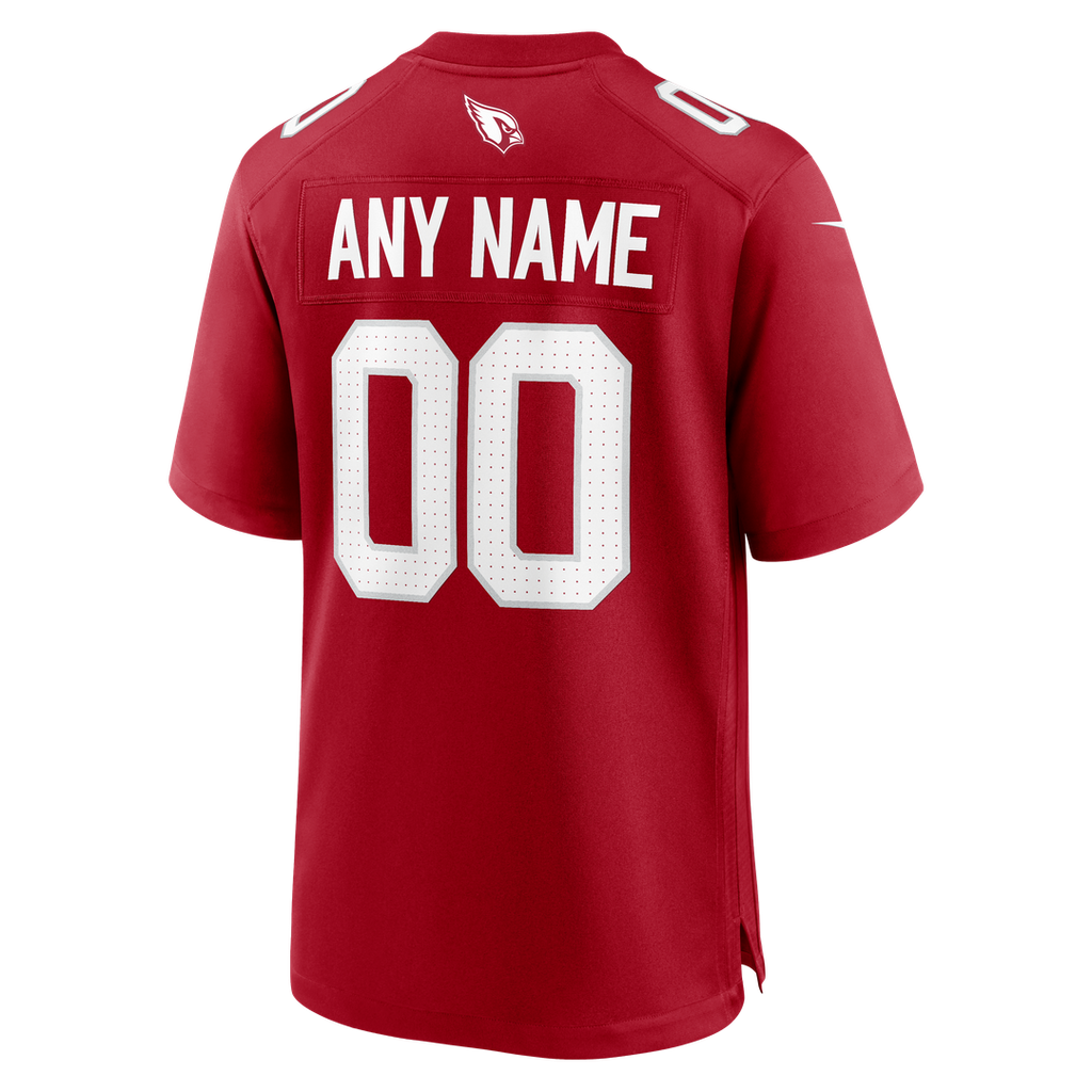 Arizona Cardinals Nike Cardinal Custom Jersey
