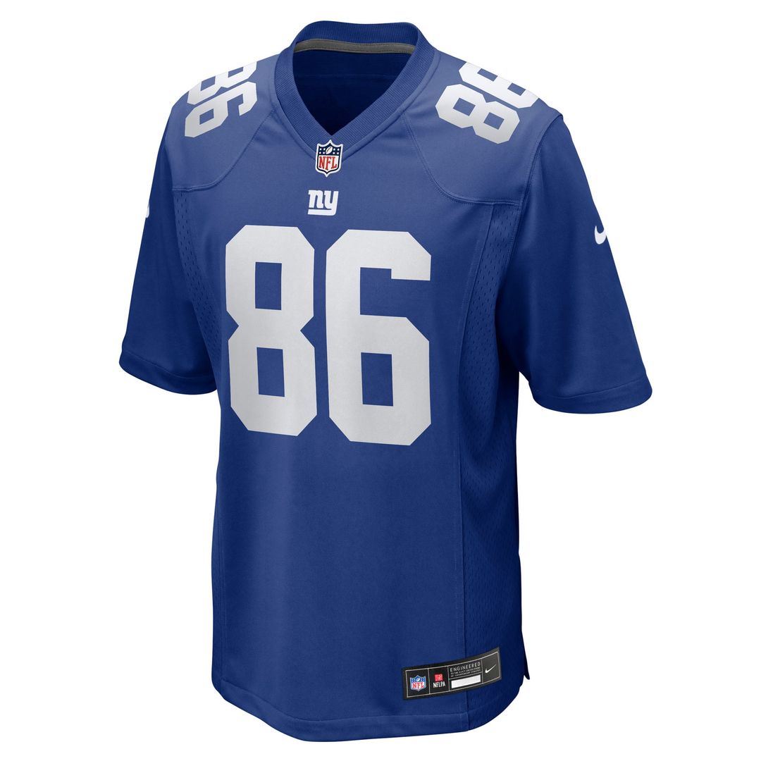 New York Giants Thomas Fidone II Nike Royal Game Jersey