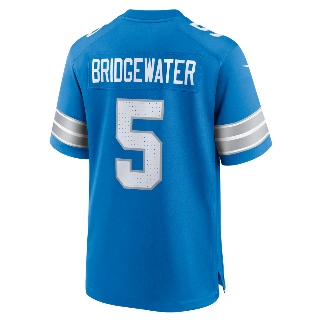 Detroit Lions Teddy Bridgewater Nike Blue Game Jersey