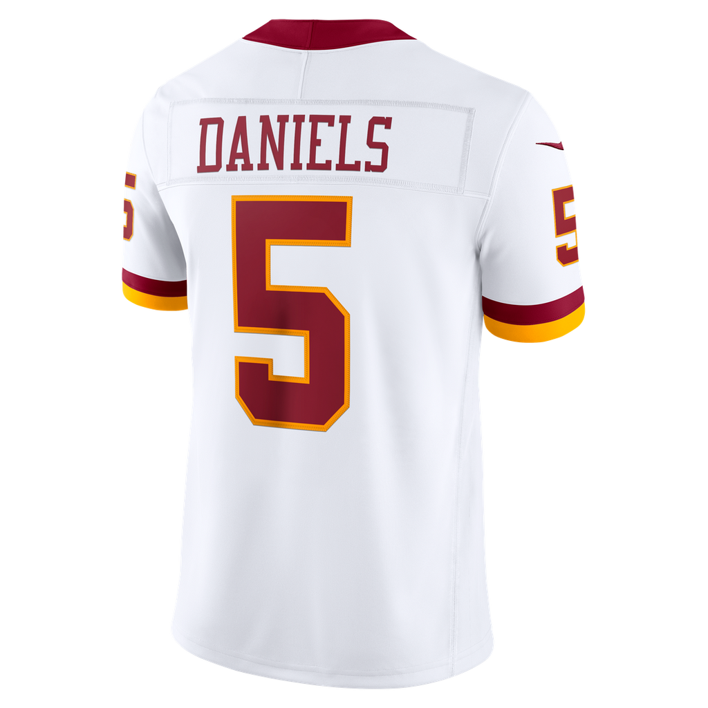 Washington Commanders Jayden Daniels Nike Burgundy Team Vapor FUSE Stitched Limited Jersey