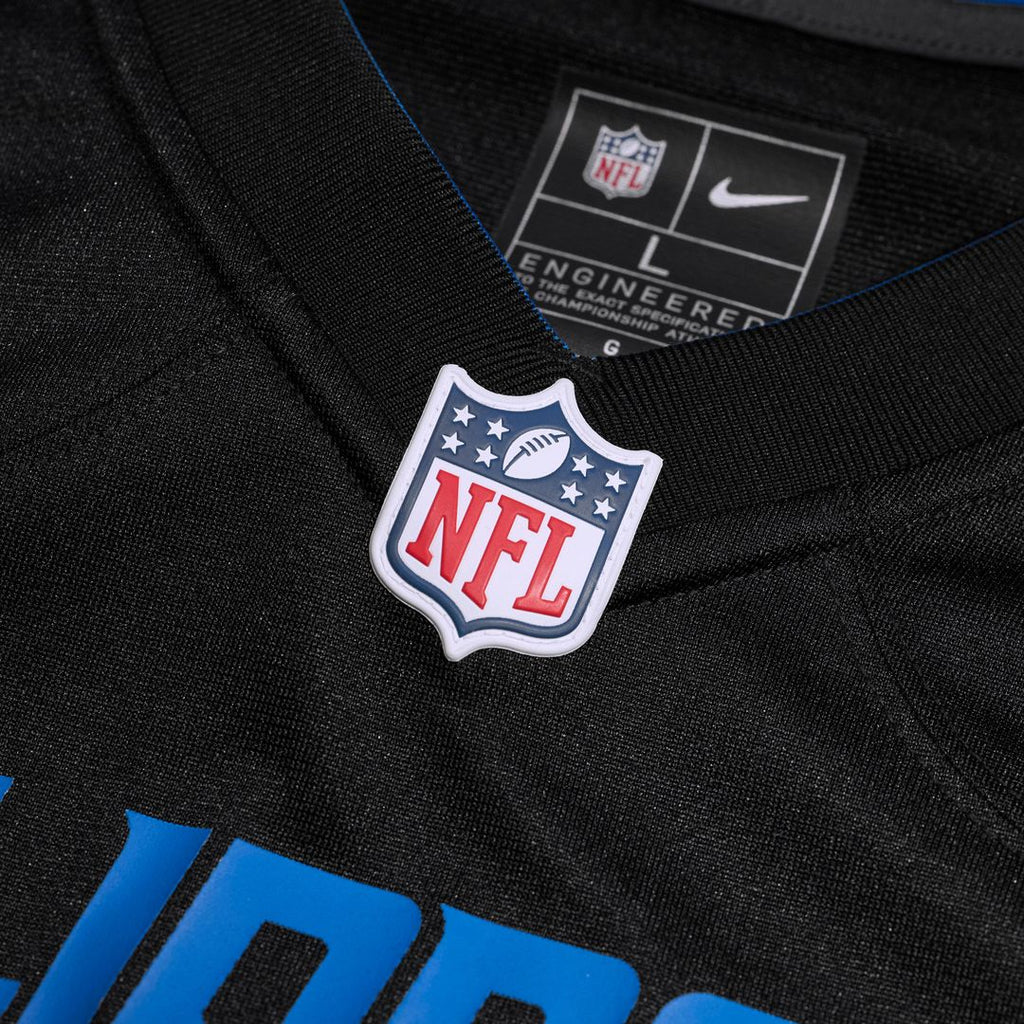 Detroit Lions Sam LaPorta Nike White White Game Jersey