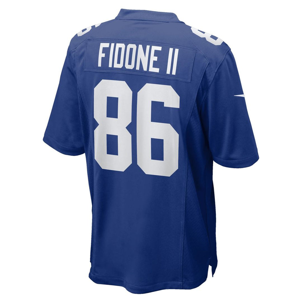 New York Giants Thomas Fidone II Nike Royal Game Jersey