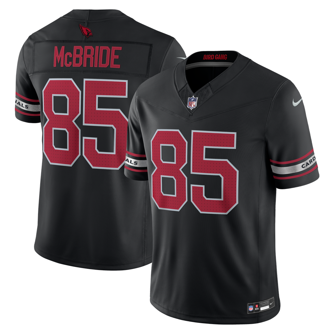 Arizona Cardinals Trey McBride Nike Black Alternate Vapor FUSE Stitched Limited Jersey