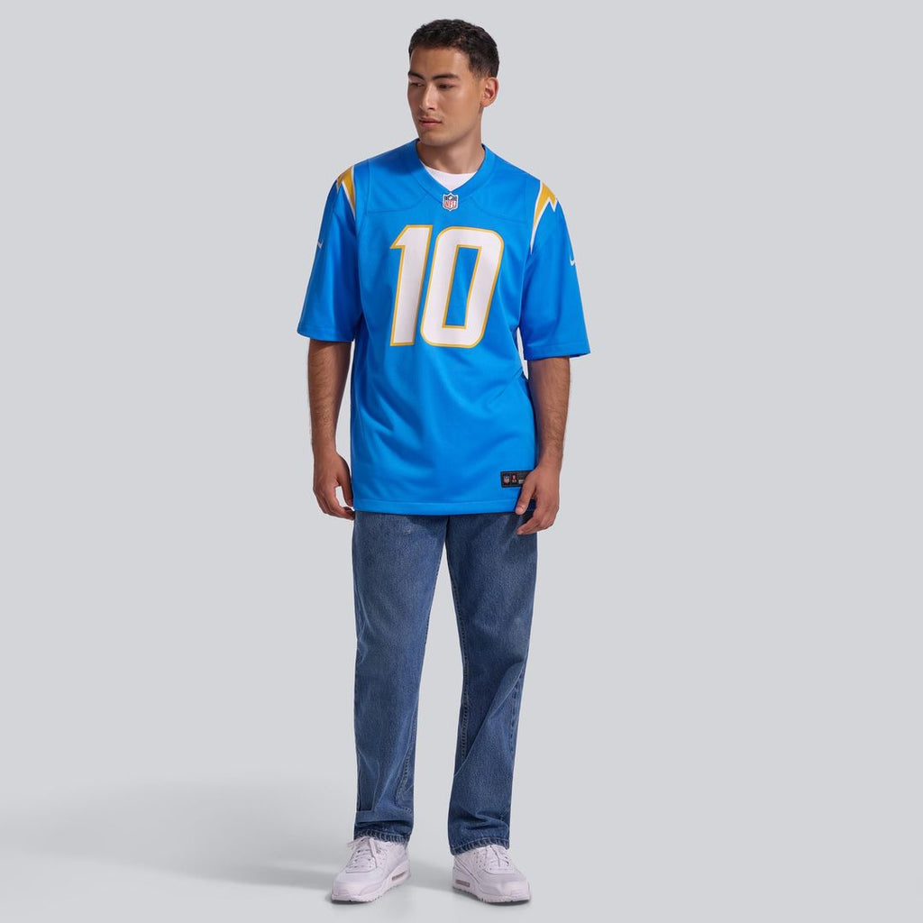 Los Angeles Chargers Justin Herbert Nike Navy Alternate Super Chargers Game Jersey