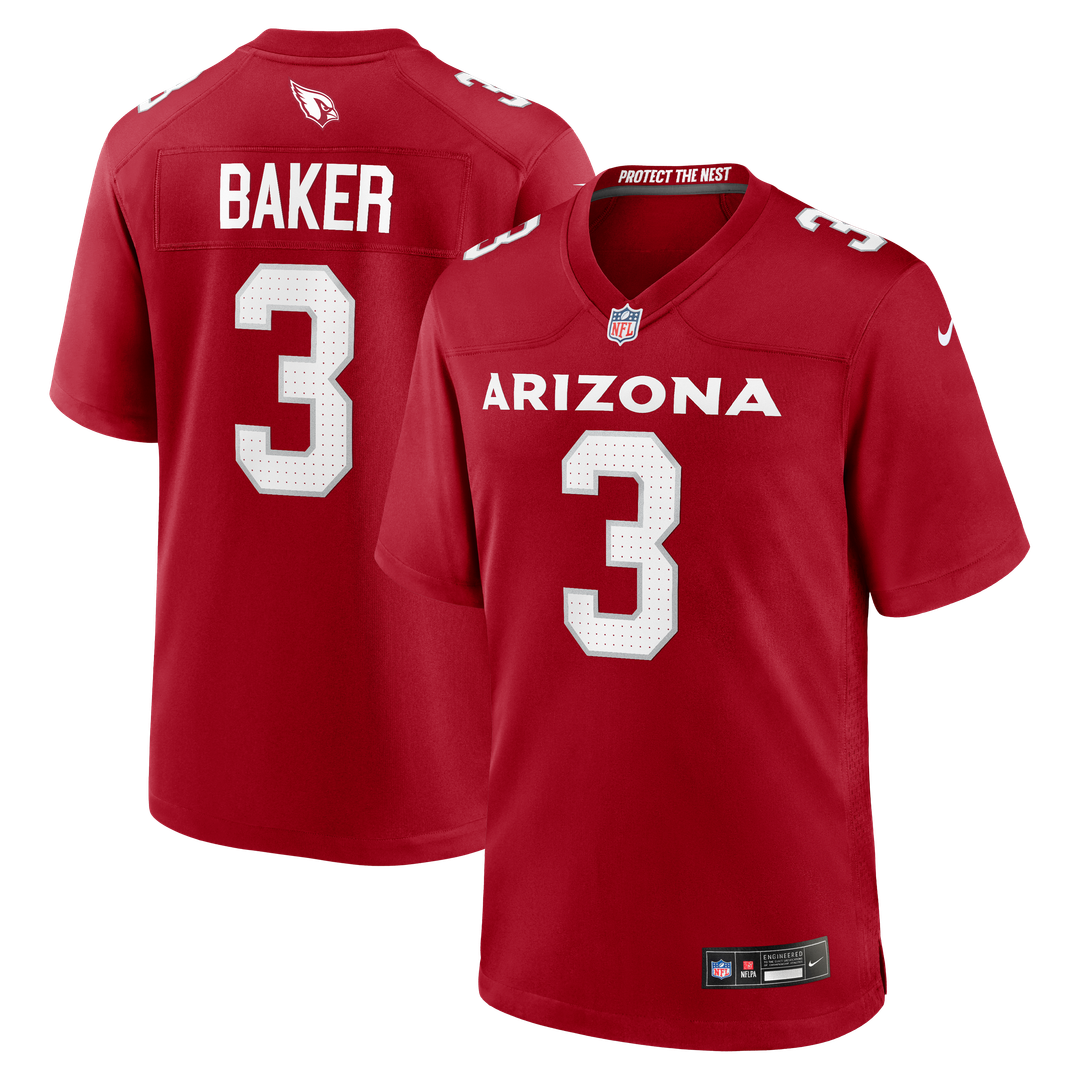 Arizona Cardinals Budda Baker Nike Cardinal Game Jersey
