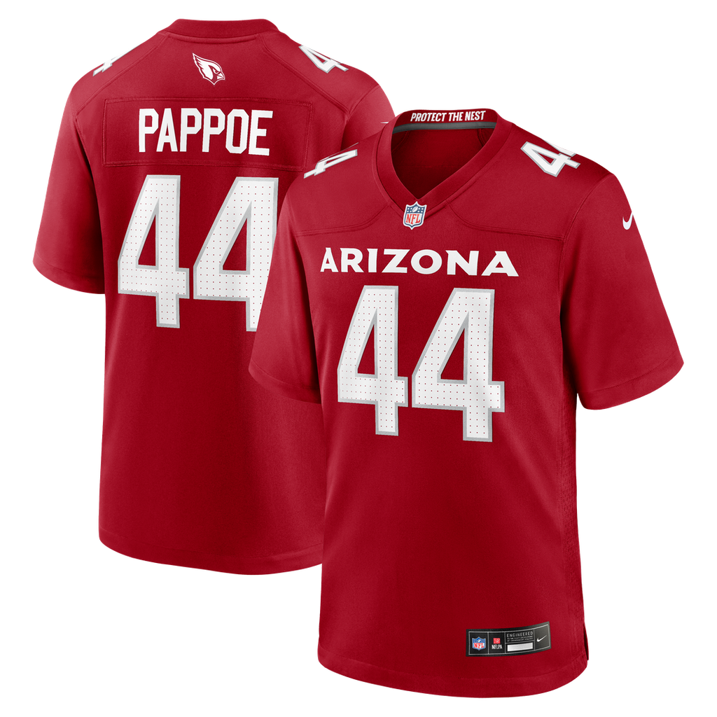 Arizona Cardinals Owen Pappoe Nike Cardinal Game Jersey