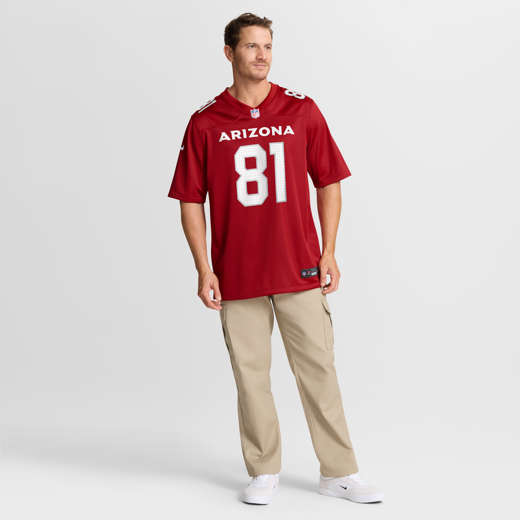 Arizona Cardinals Travis Vokolek Nike Cardinal Game Jersey