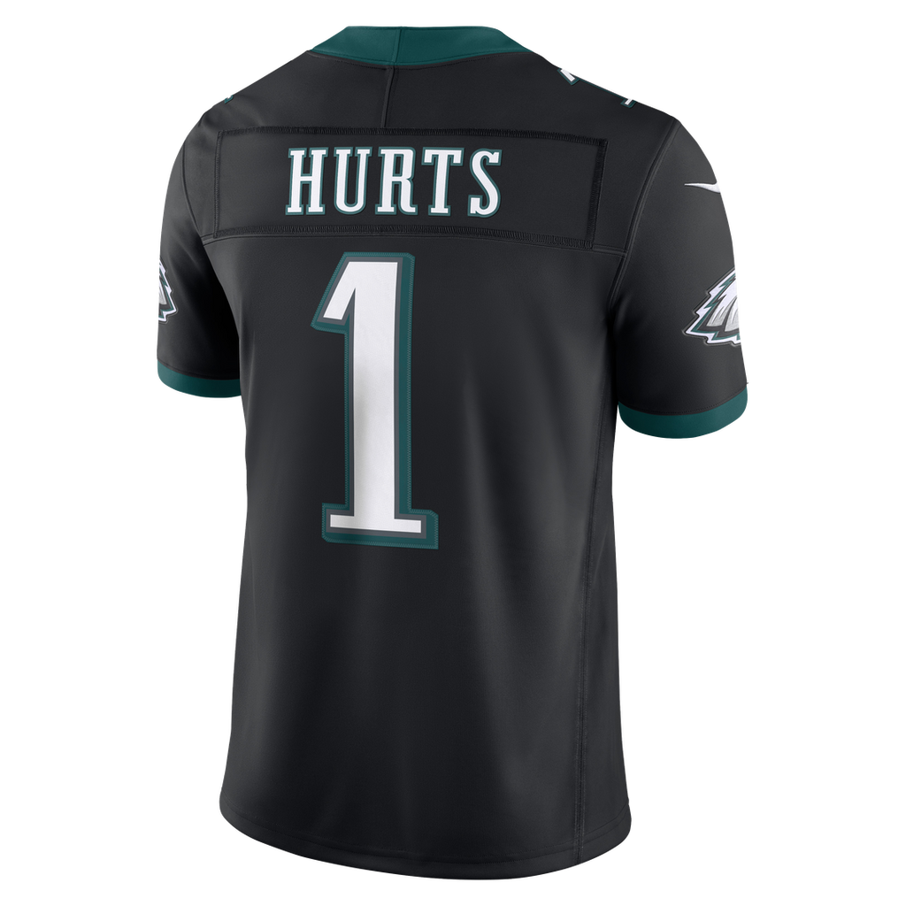 Philadelphia Eagles Jalen Hurts Nike Black Alternate Vapor FUSE Stitched Limited Jersey