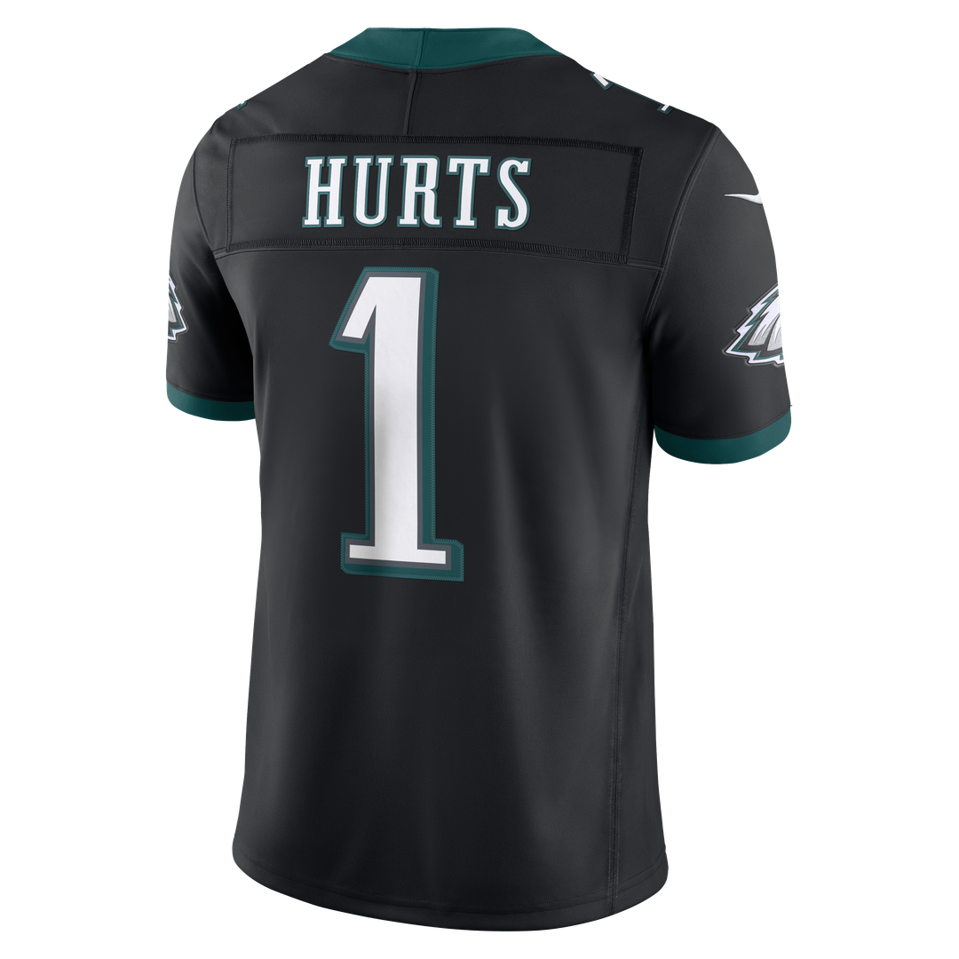 Philadelphia Eagles Jalen Hurts Nike Black Alternate Vapor FUSE Stitched Limited Jersey