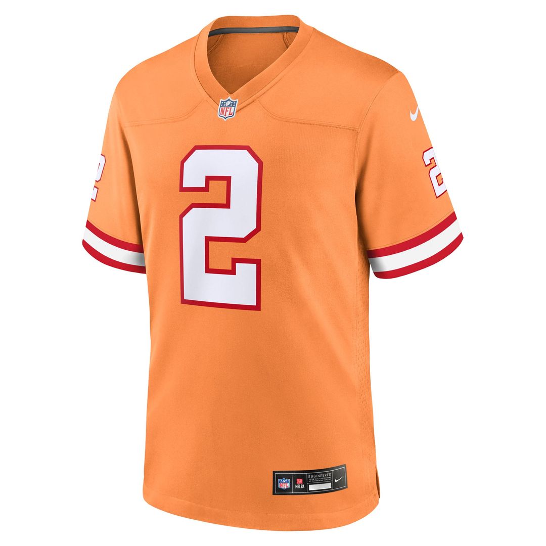 Tampa Bay Buccaneers Emeka Egbuka Nike Red Game Jersey