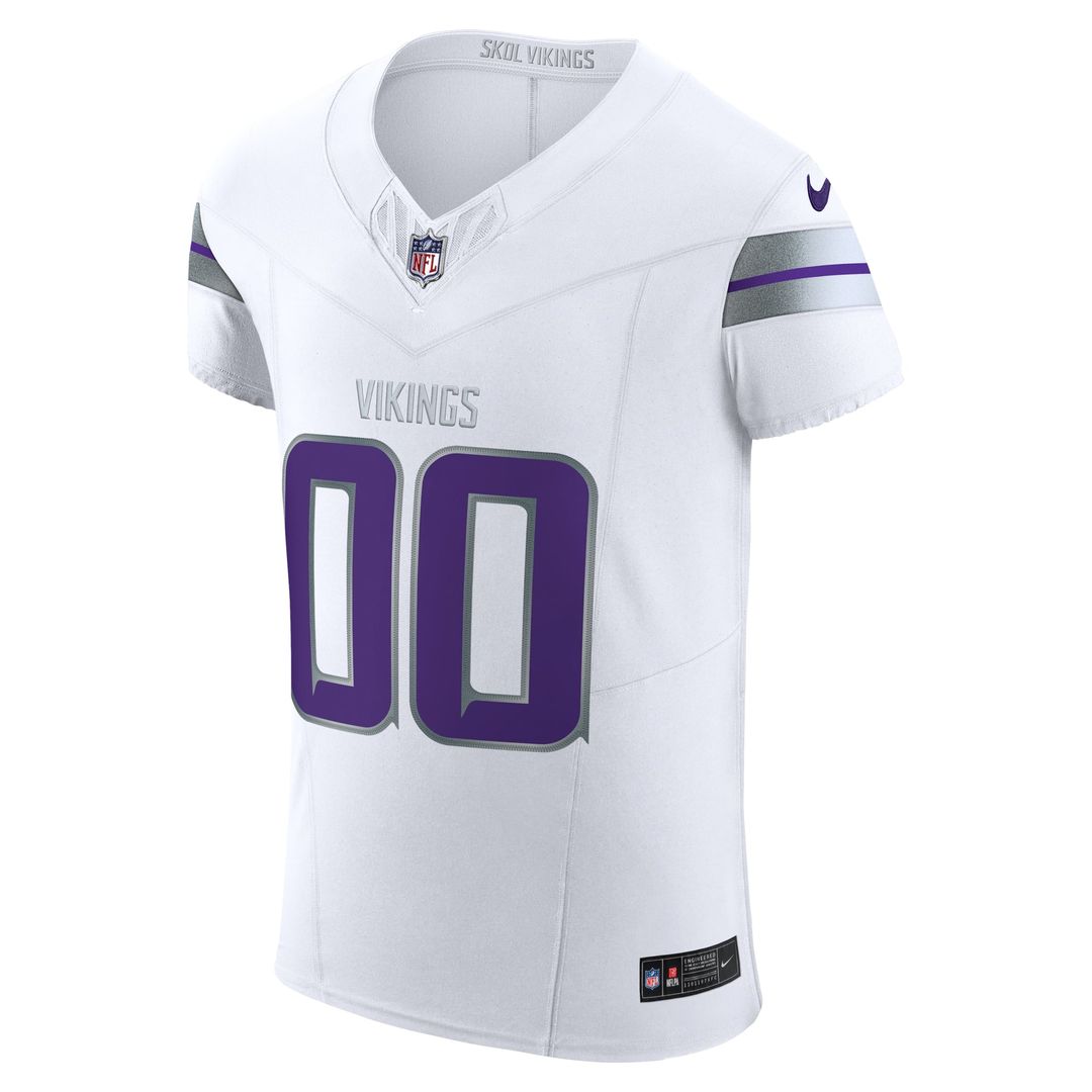 Minnesota Vikings Nike White Vapor FUSE Elite Custom Jersey