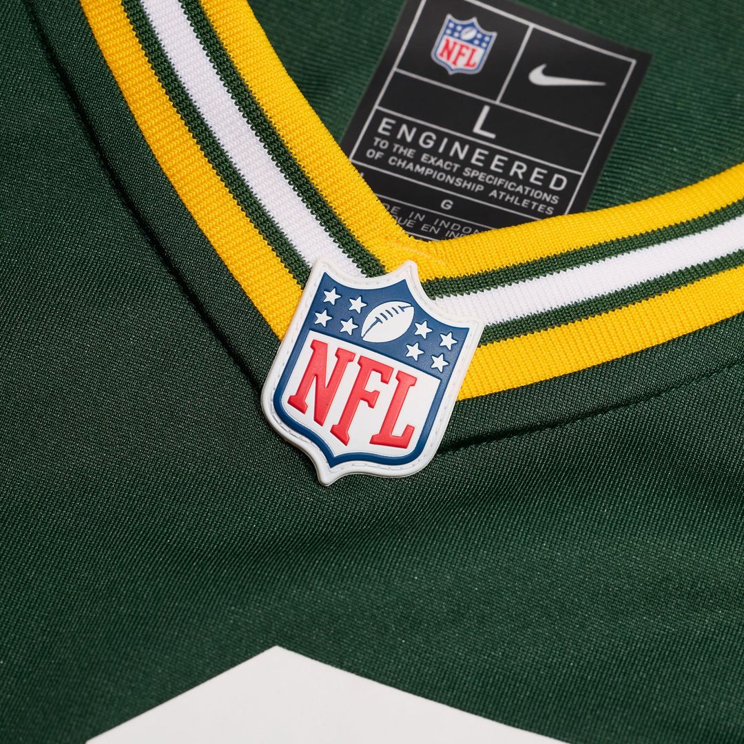 Green Bay Packers Javon Bullard Nike Green Game Jersey