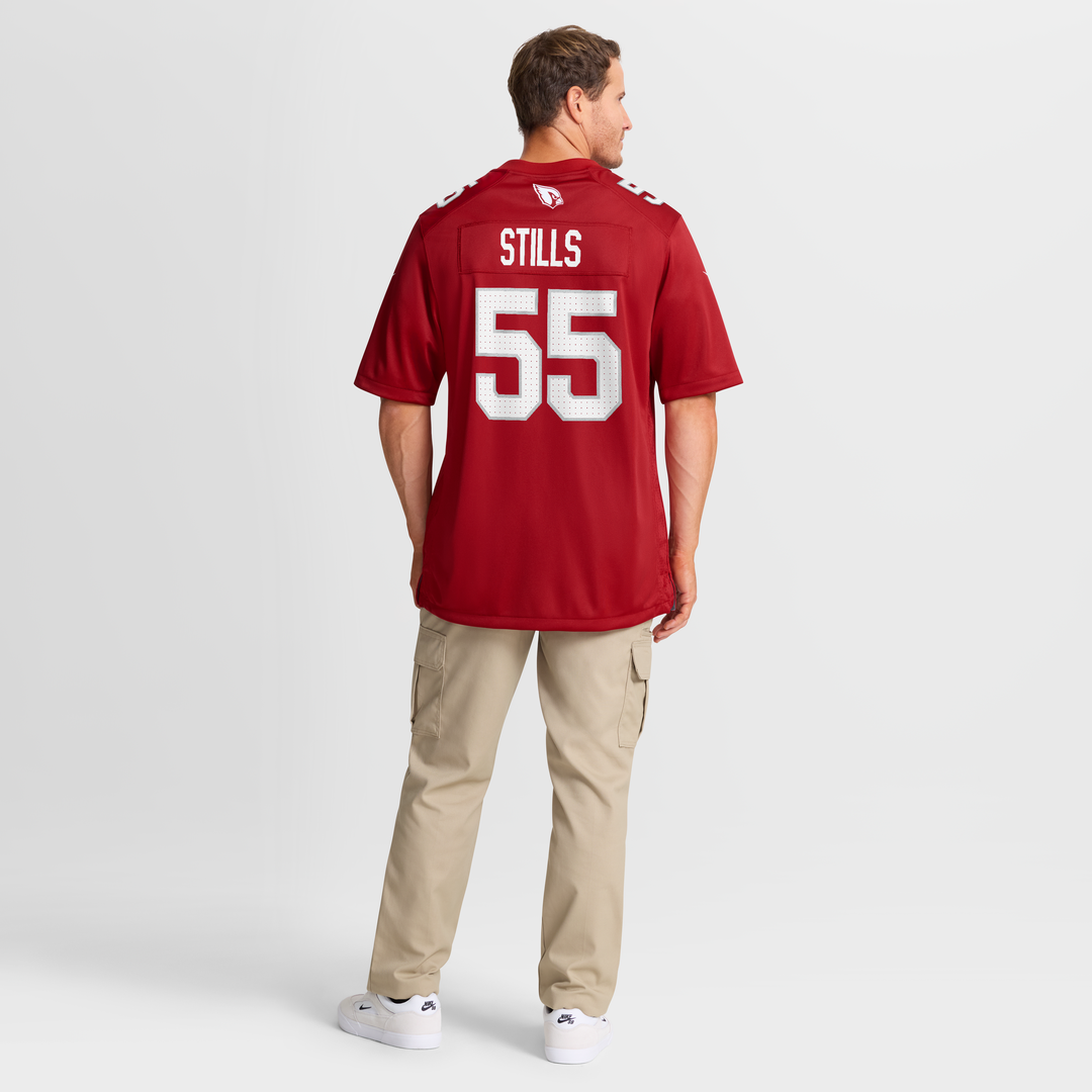 Arizona Cardinals Dante Stills Nike Cardinal Game Jersey
