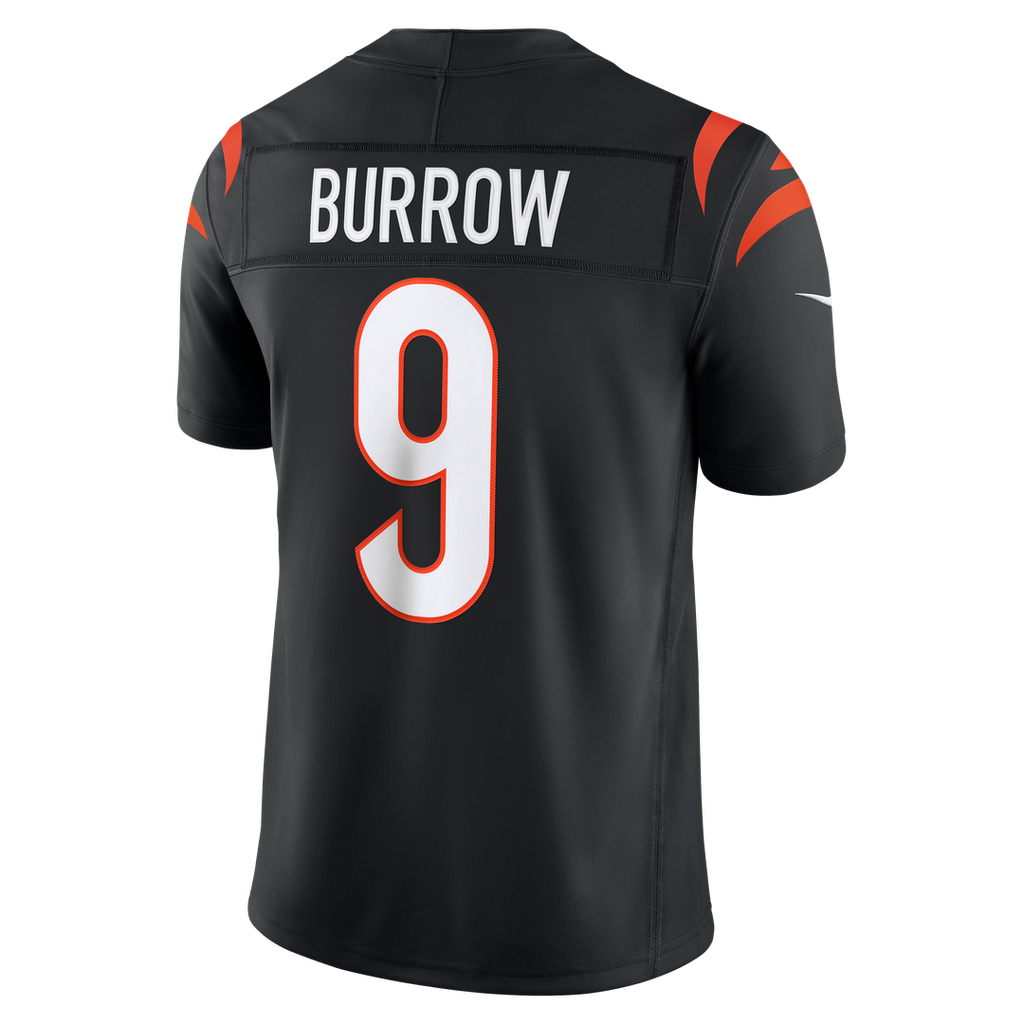 Cincinnati Bengals Joe Burrow Nike Orange Alternate Vapor FUSE Stitched Limited Jersey