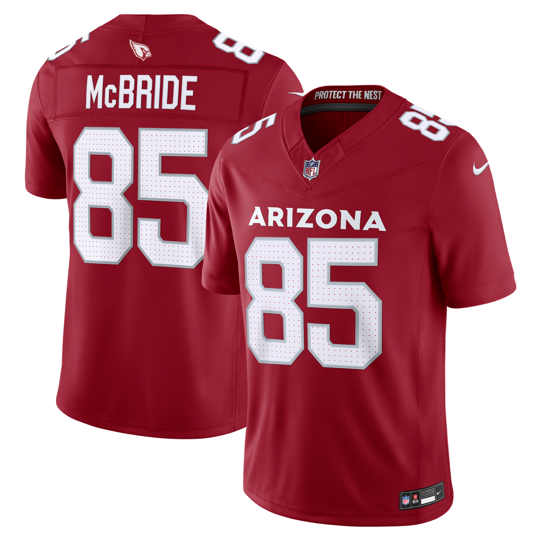 Arizona Cardinals Trey McBride Nike Cardinal Team Vapor FUSE Stitched Limited Jersey
