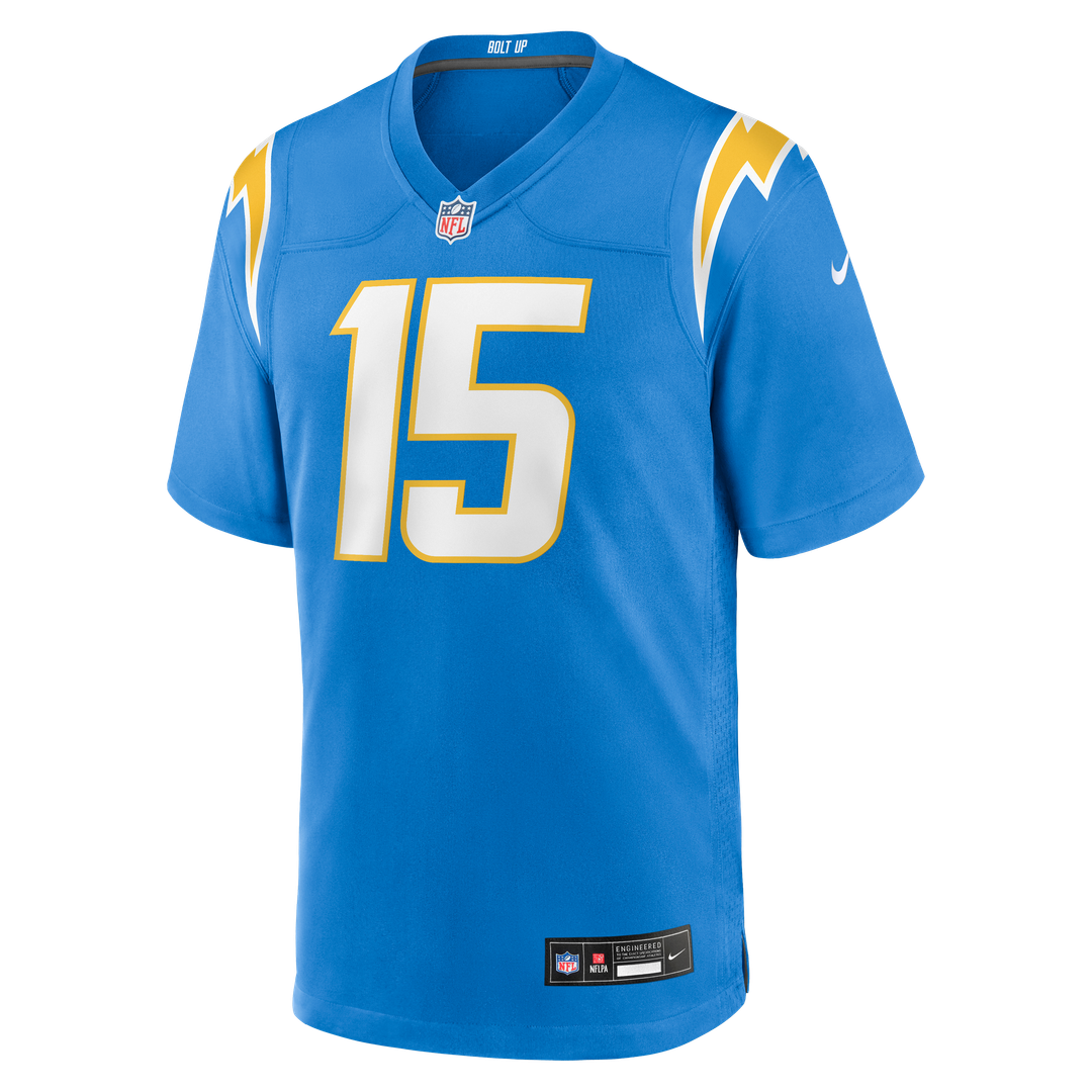 Los Angeles Chargers Ladd McConkey Nike Powder Blue Game Jersey