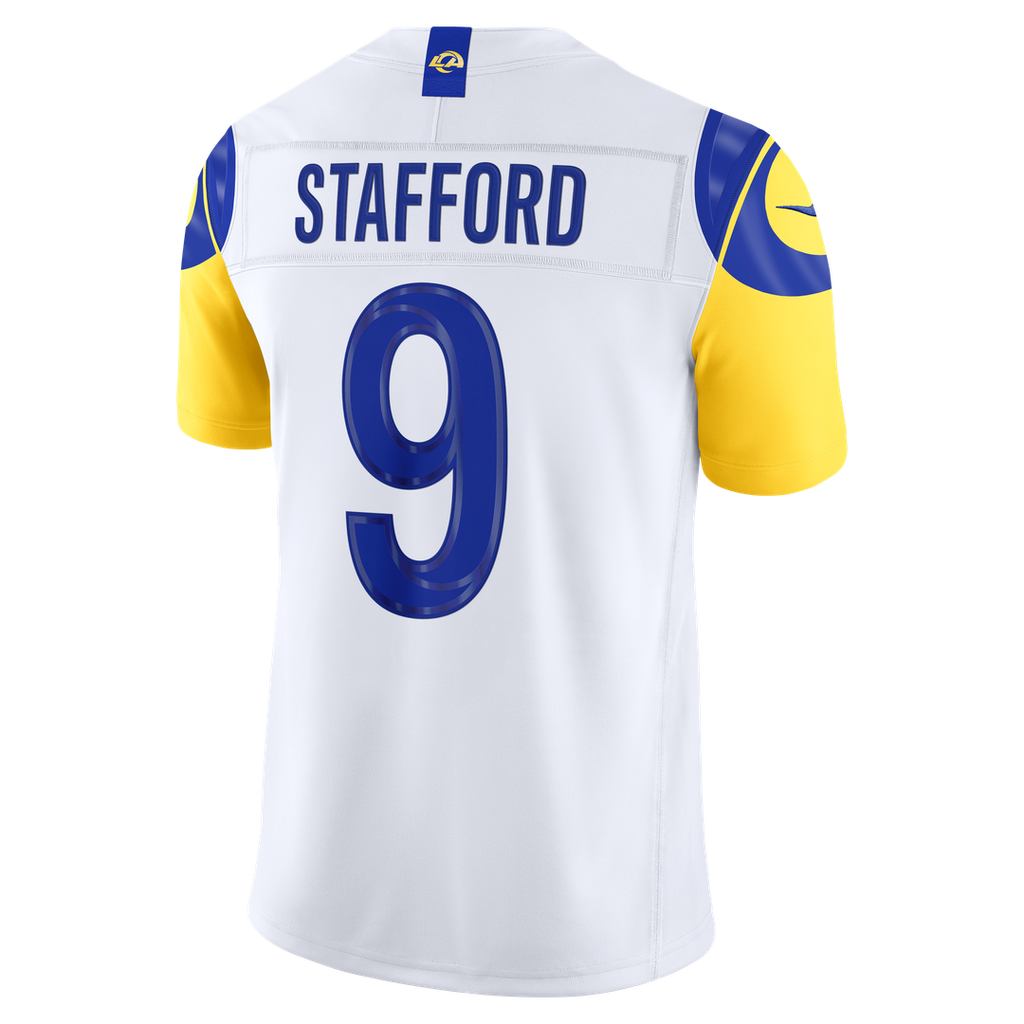 Los Angeles Rams Matthew Stafford Nike White Vapor FUSE Stitched Limited Jersey