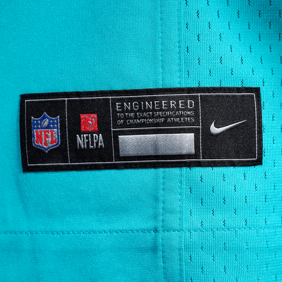 Miami Dolphins Chris Johnson Nike Aqua Game Jersey