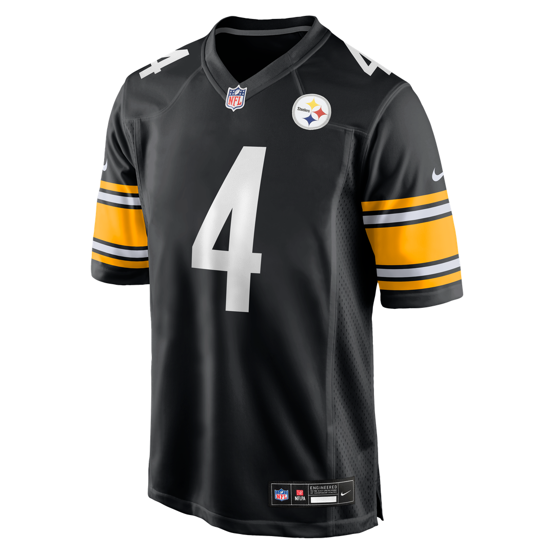 Pittsburgh Steelers DK Metcalf Nike Black Game Jersey