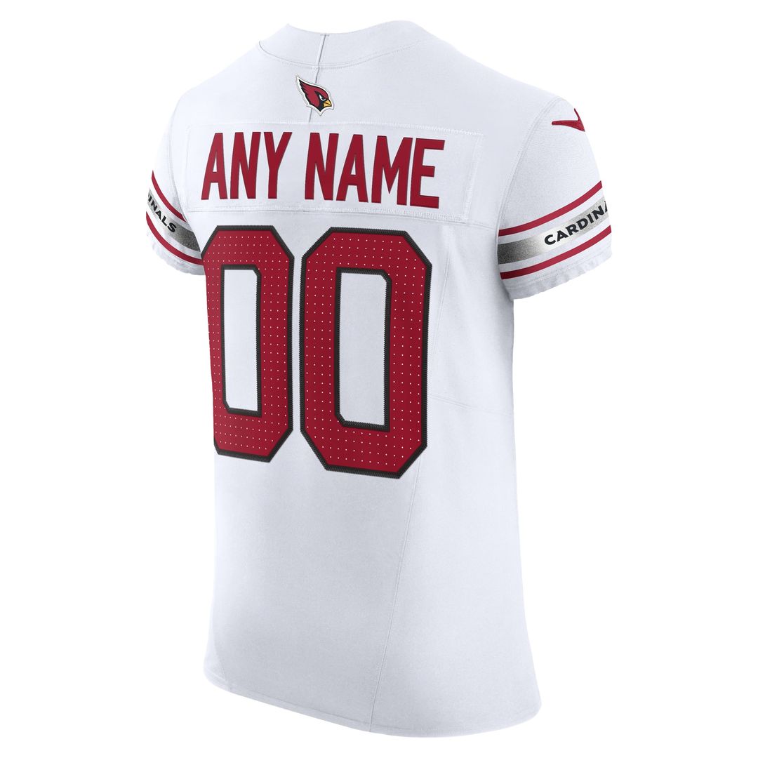 Arizona Cardinals Nike White Vapor FUSE Elite Custom Jersey
