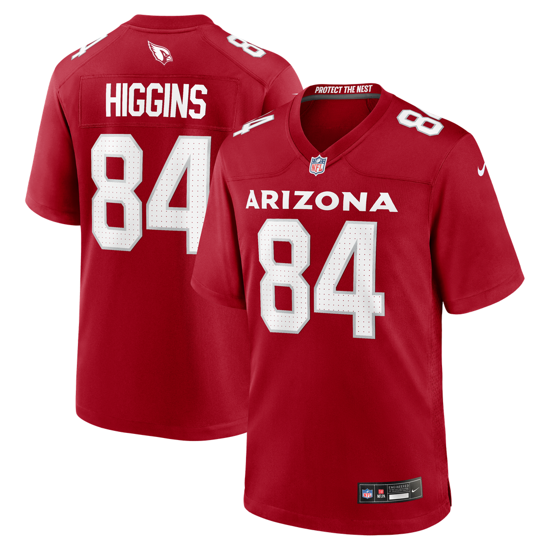 Arizona Cardinals Elijah Higgins Nike Cardinal Game Jersey