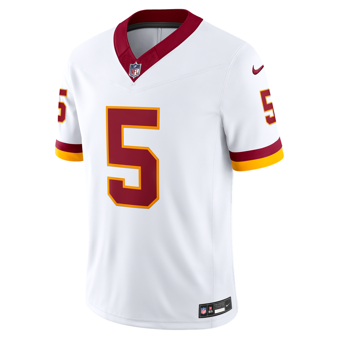 Washington Commanders Jayden Daniels Nike Burgundy Team Vapor FUSE Stitched Limited Jersey