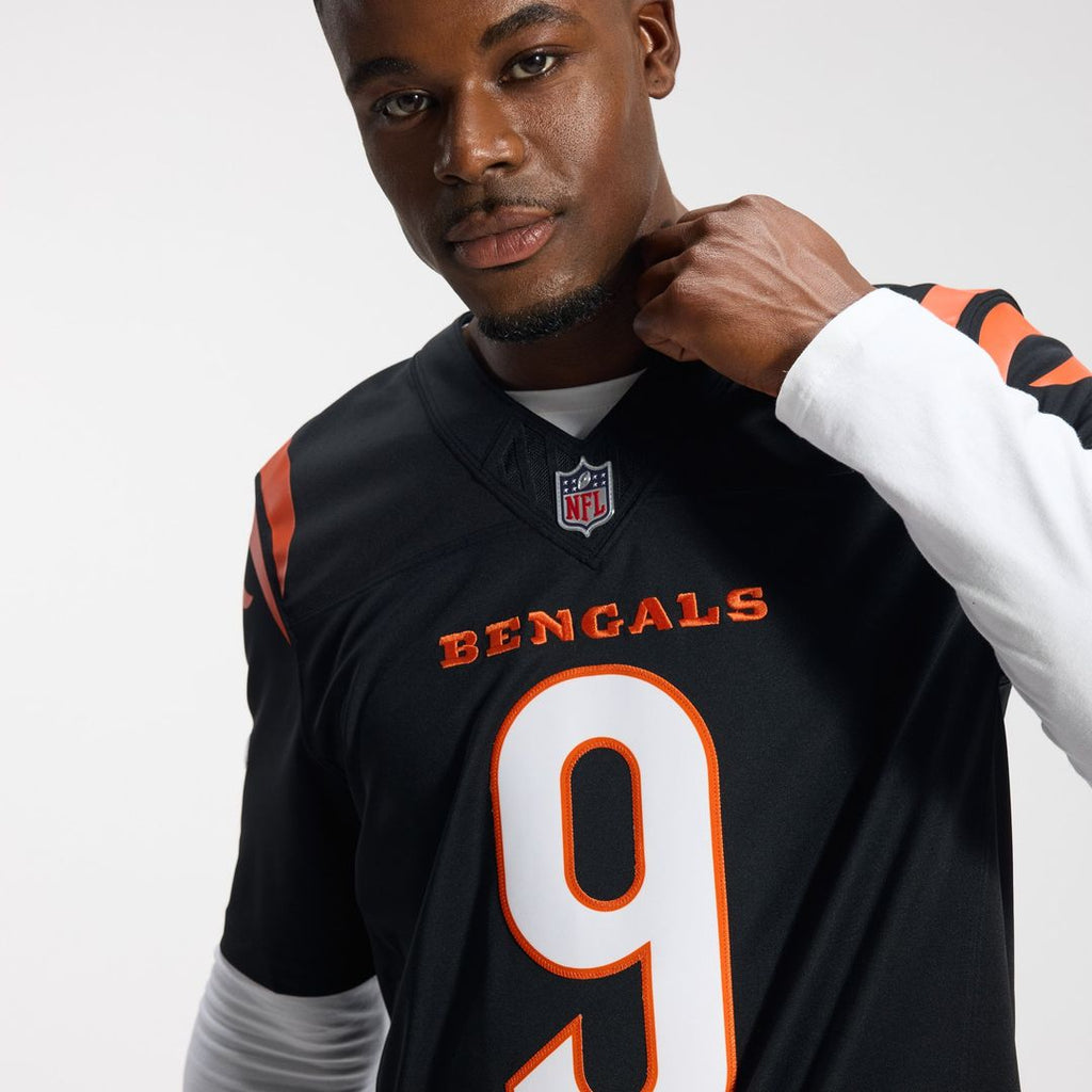 Cincinnati Bengals Joe Burrow Nike Orange Alternate Vapor FUSE Stitched Limited Jersey