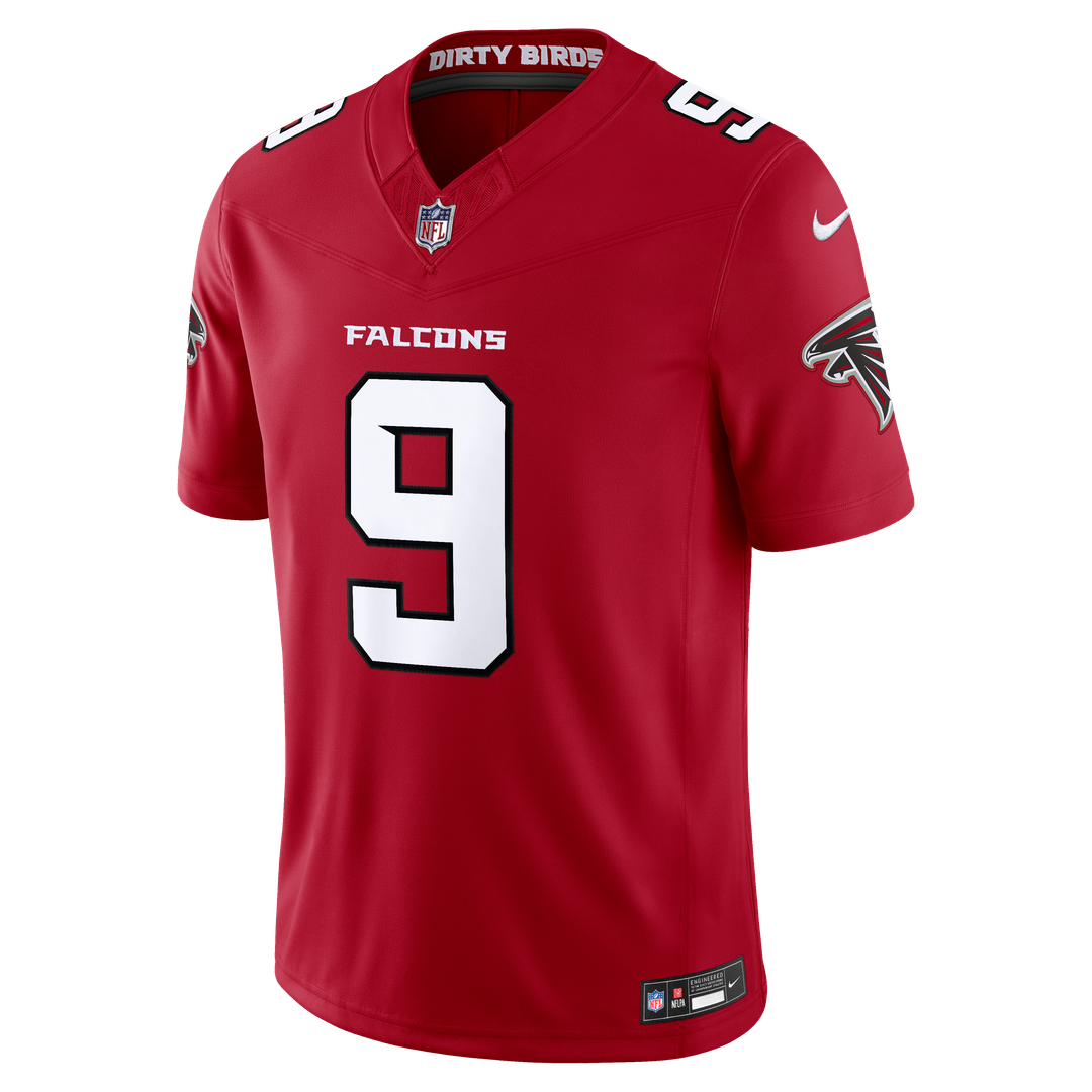 Atlanta Falcons Michael Penix Jr. Nike Black Alternate Throwback Vapor FUSE Stitched Limited Jersey