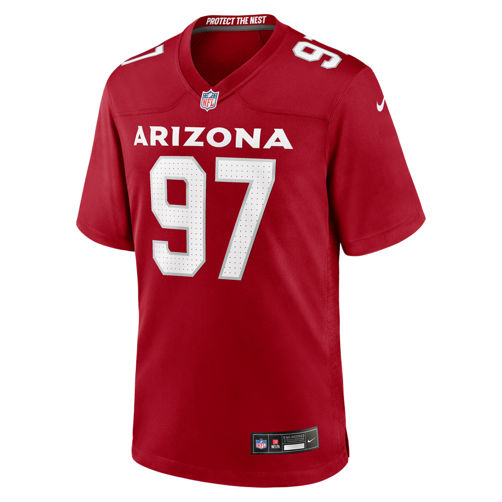 Arizona Cardinals Walter Nolen Nike Cardinal Game Jersey