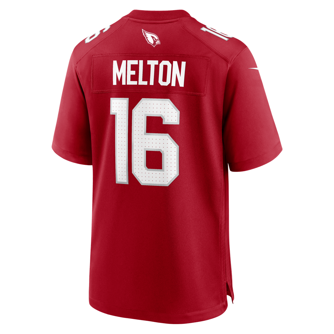 Arizona Cardinals Max Melton Nike Cardinal Game Jersey