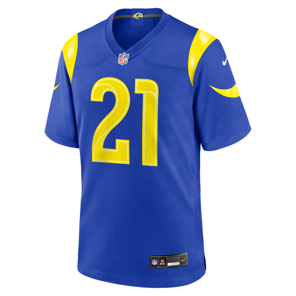 Los Angeles Rams Cam Lampkin Nike Royal Game Jersey