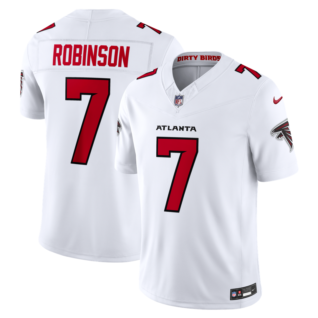 Atlanta Falcons Bijan Robinson Nike Black Alternate Throwback Vapor FUSE Stitched Limited Jersey