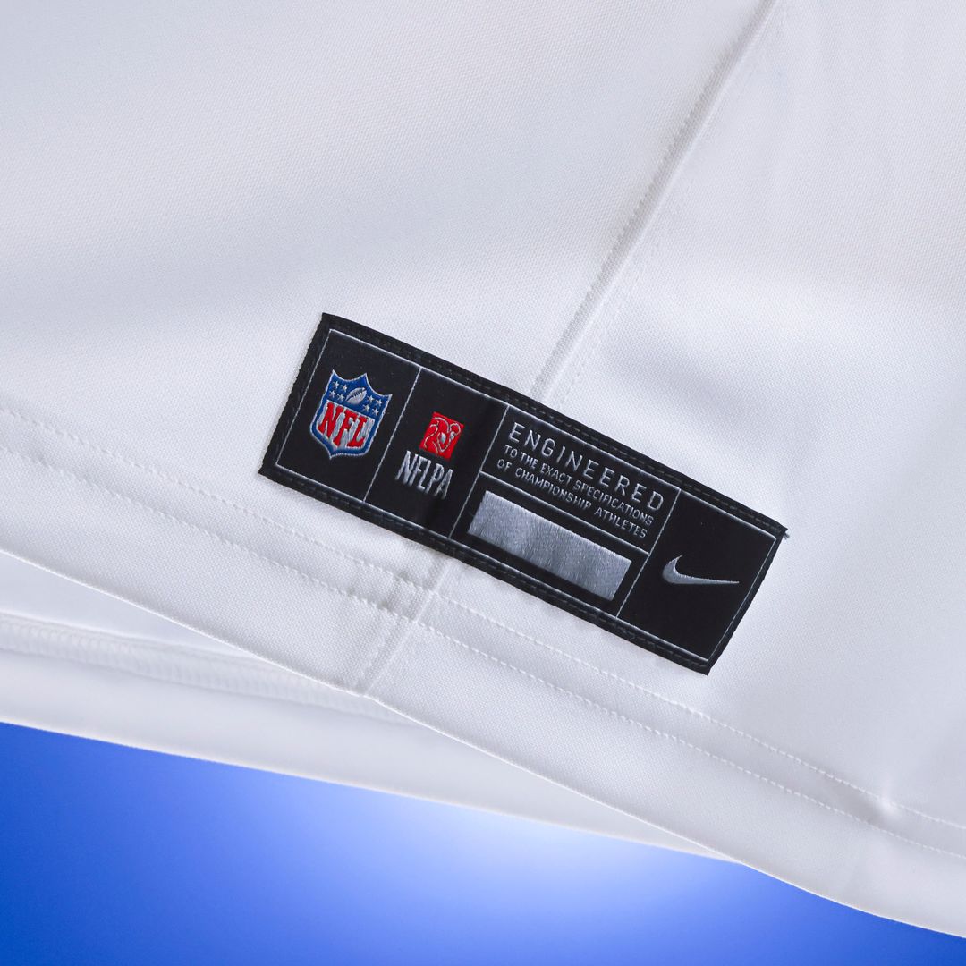 Los Angeles Rams Puka Nacua Nike White Vapor FUSE Stitched Limited Jersey