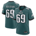 Philadelphia Eagles Landon Dickerson Nike Midnight Green Game Jersey