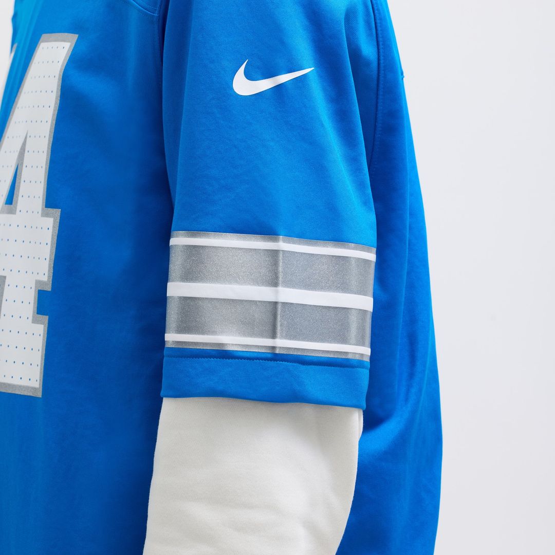 Detroit Lions Amon - Ra St. Brown Nike Blue Game Jersey