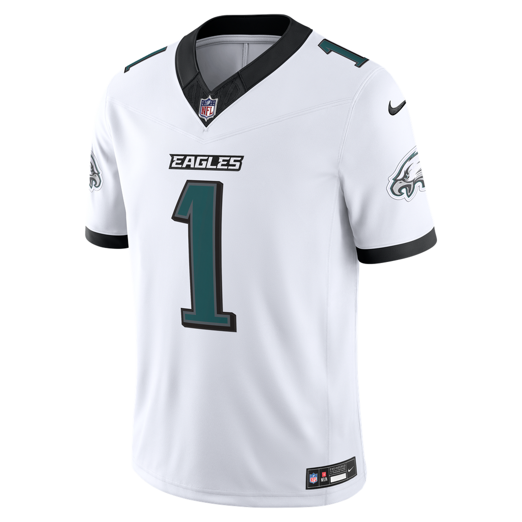 Philadelphia Eagles Jalen Hurts Nike Black Alternate Vapor FUSE Stitched Limited Jersey