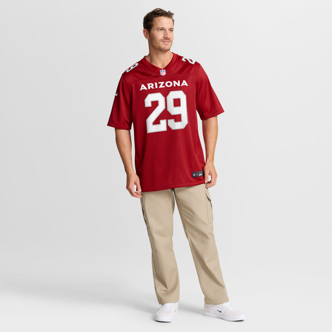 Arizona Cardinals Denzel Burke Nike Cardinal Game Jersey