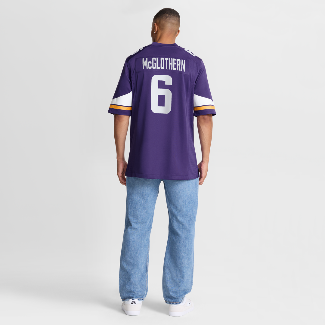 Minnesota Vikings Dwight McGlothern Nike Purple Game Jersey