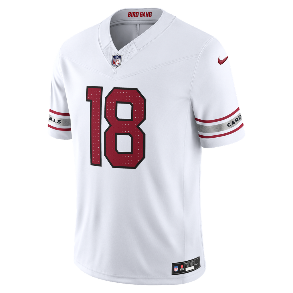 Arizona Cardinals Marvin Harrison Jr. Nike Black Alternate Vapor FUSE Stitched Limited Jersey