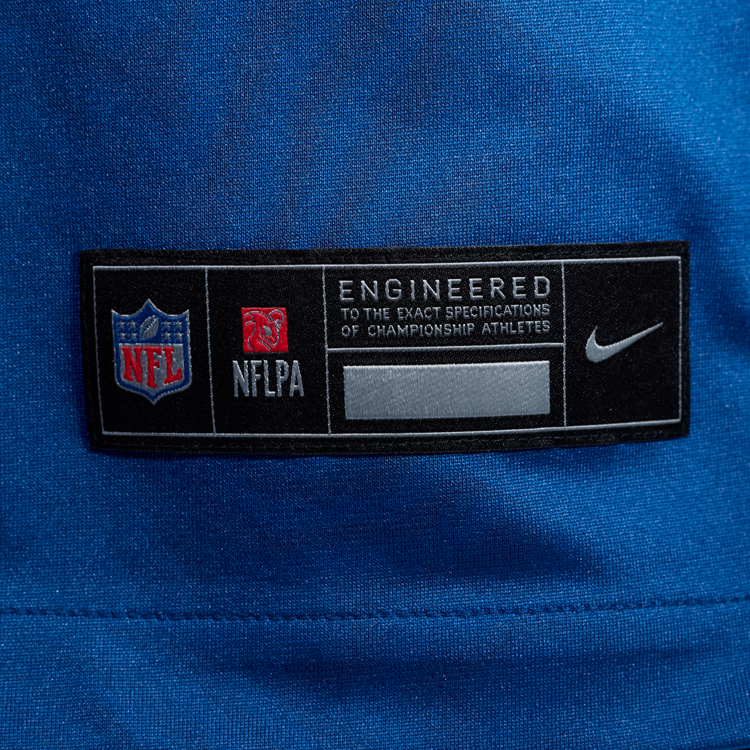 Indianapolis Colts Luke Tenuta Nike Royal Game Jersey