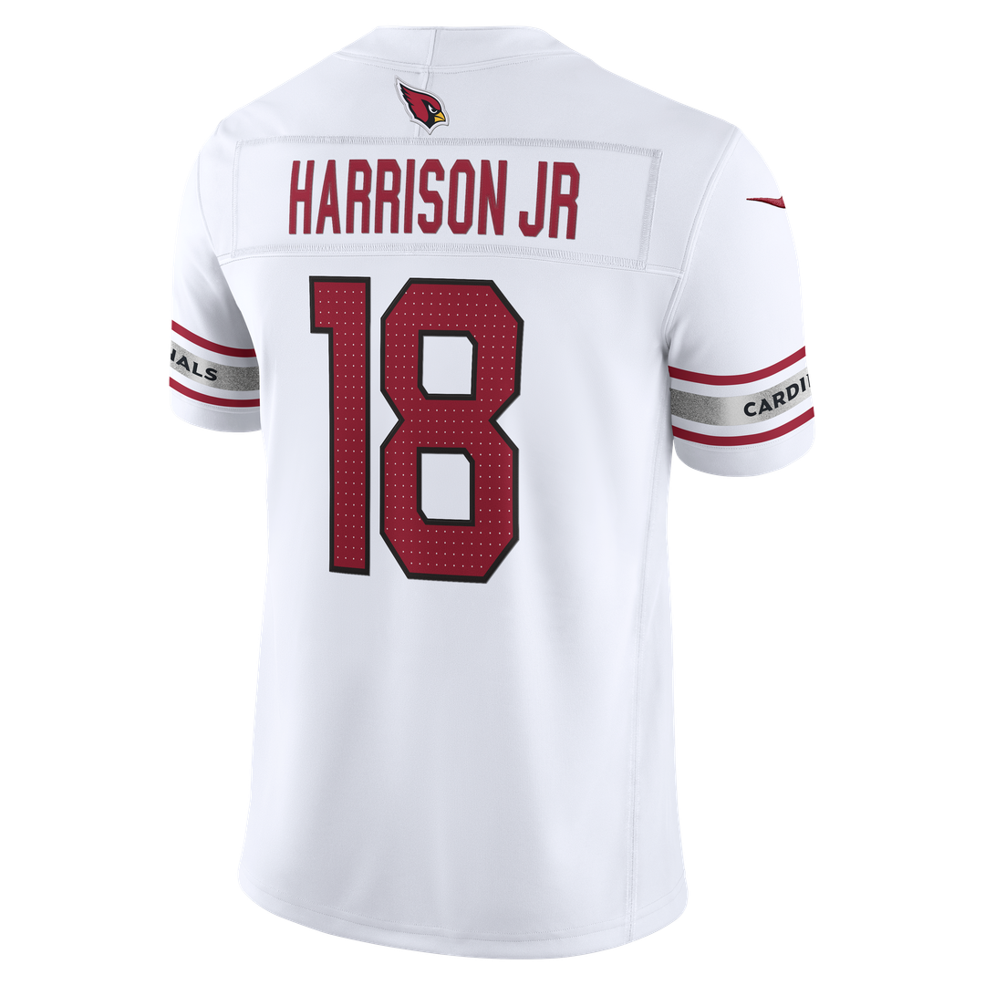 Arizona Cardinals Marvin Harrison Jr. Nike White Vapor FUSE Stitched Limited Jersey