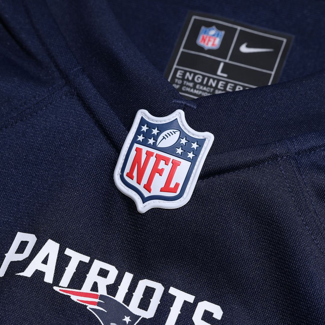 New England Patriots Nike Navy Retired Player Game Jersey