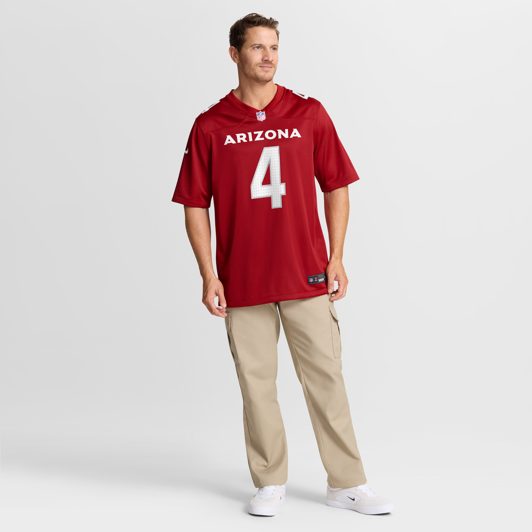Arizona Cardinals Jeremiyah Love Nike White Game Jersey