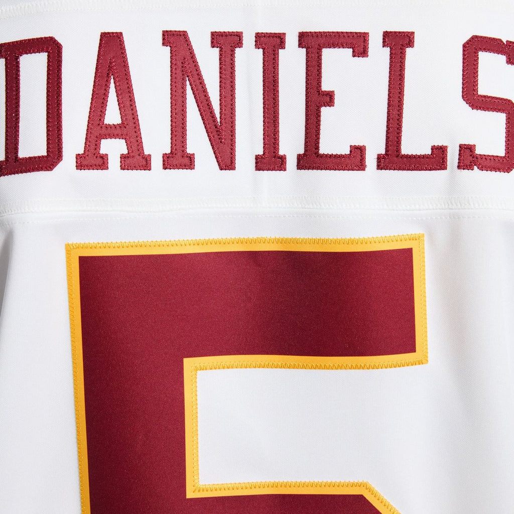 Washington Commanders Jayden Daniels Nike Burgundy Team Vapor FUSE Stitched Limited Jersey