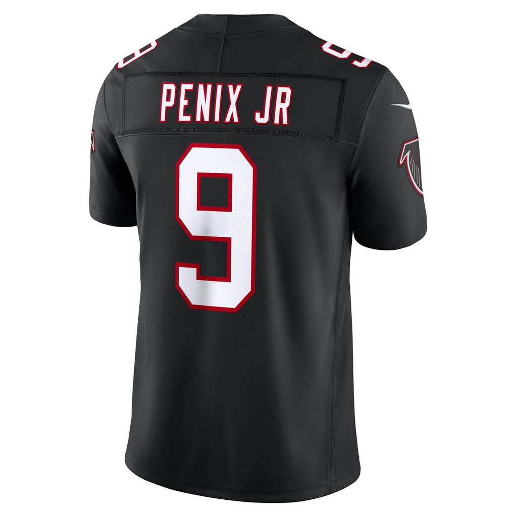 Atlanta Falcons Michael Penix Jr. Nike Black Alternate Throwback Vapor FUSE Stitched Limited Jersey