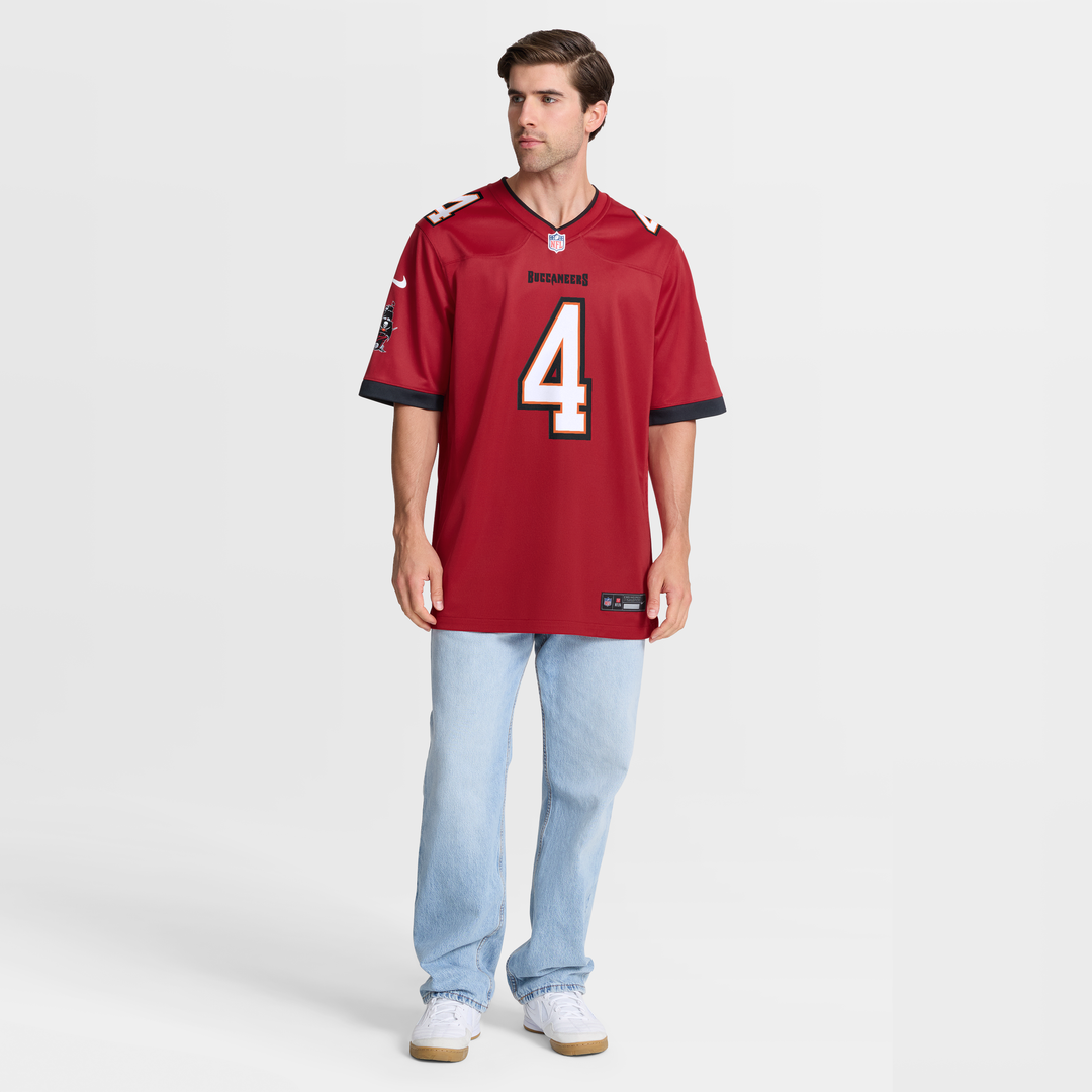 Tampa Bay Buccaneers Chase McLaughlin Nike Red Game Jersey
