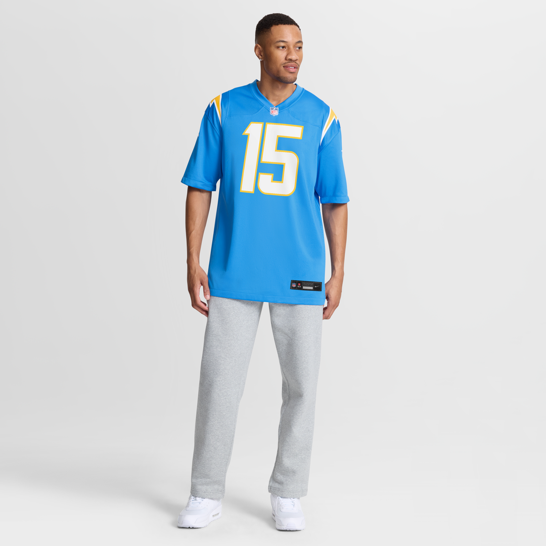 Los Angeles Chargers Ladd McConkey Nike Powder Blue Game Jersey