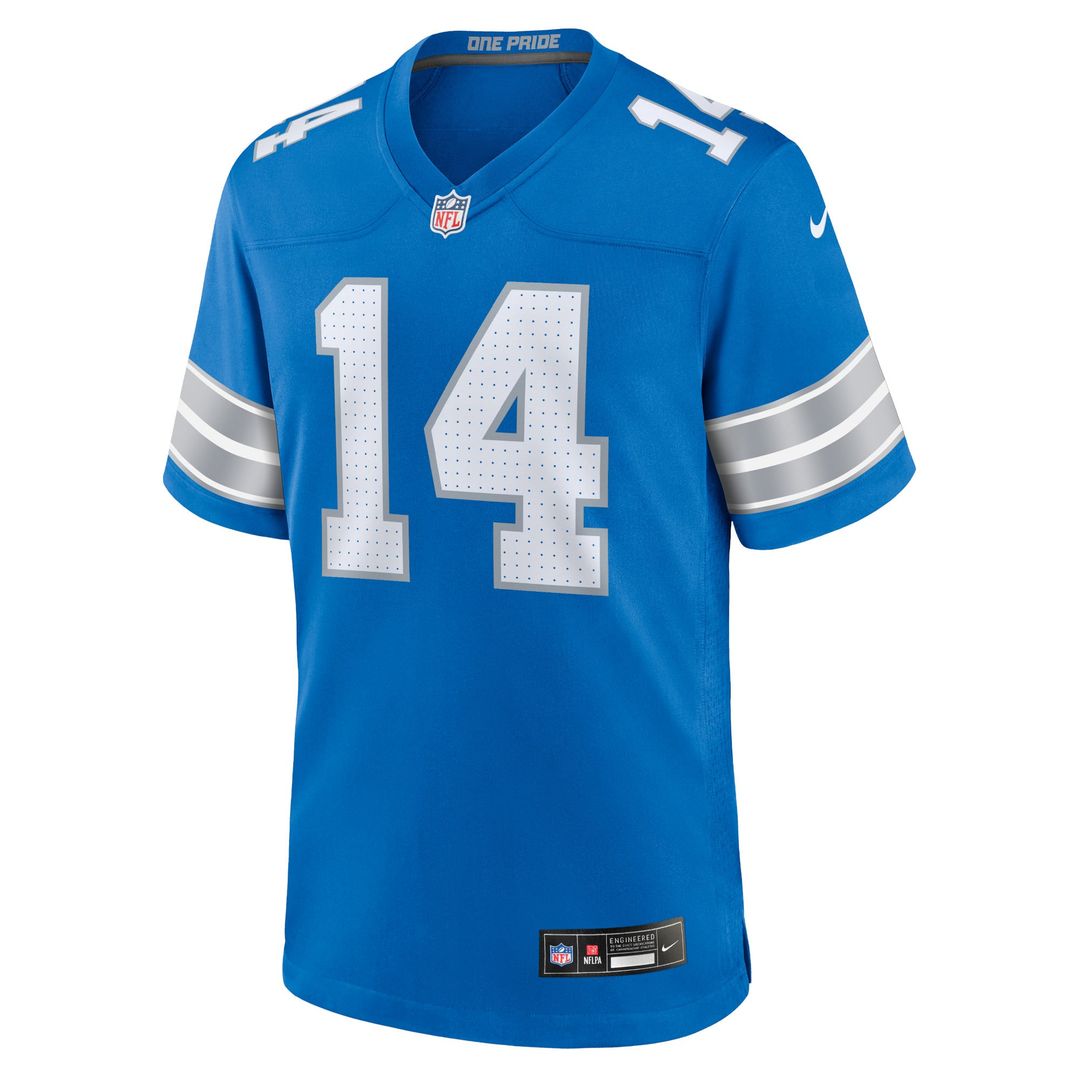 Detroit Lions Amon - Ra St. Brown Nike Blue Game Jersey