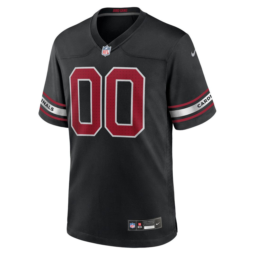 Arizona Cardinals Nike Black Alternate Custom Jersey